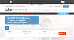 Desktop Screenshot of cpljobs.com