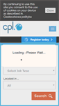 Mobile Screenshot of cpljobs.com